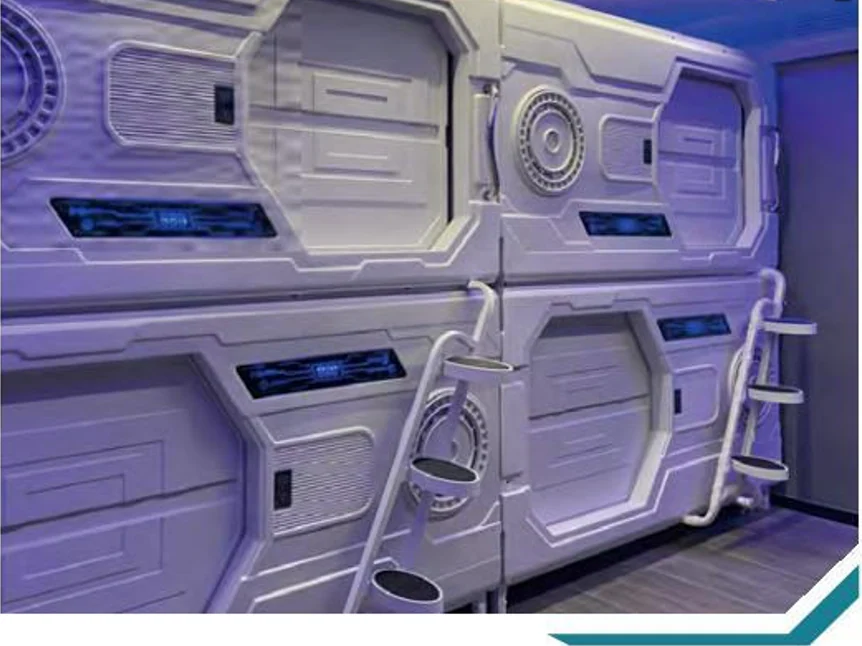 GALAXY Series - Horizontal Double - Premium capsule bed - Image 1 of 3